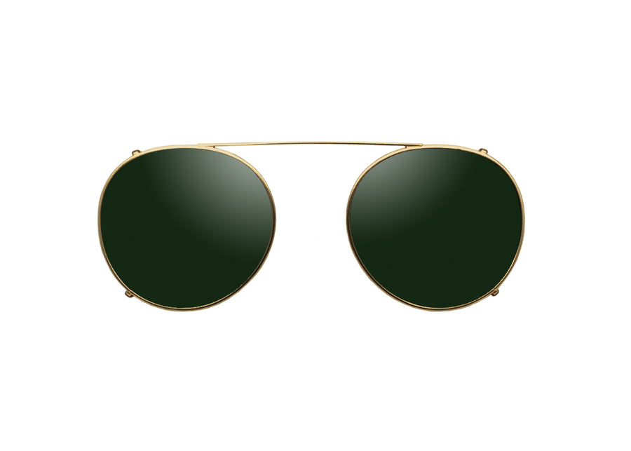 Jakotsu Clip On - Light Gold/Green